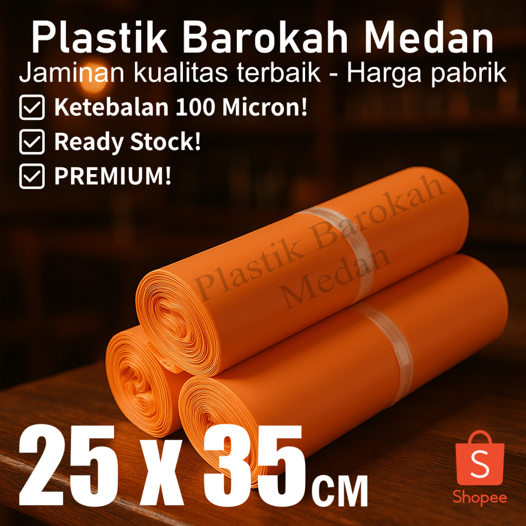 

25x35cm Polymailer Tebal Premium 100 Micron