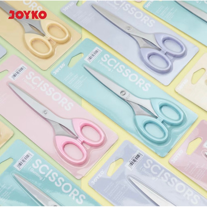 

JOYKO - Gunting Stainless Gagang Pastel SC-848 - PCS