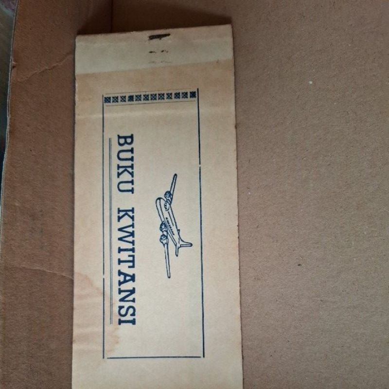 

buku kuitansi jadul tahun 19.. (9.5cmx 16.5cm)