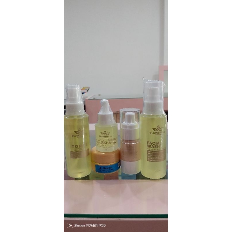 glowingin Paket 5in1 skincare (Forte) original