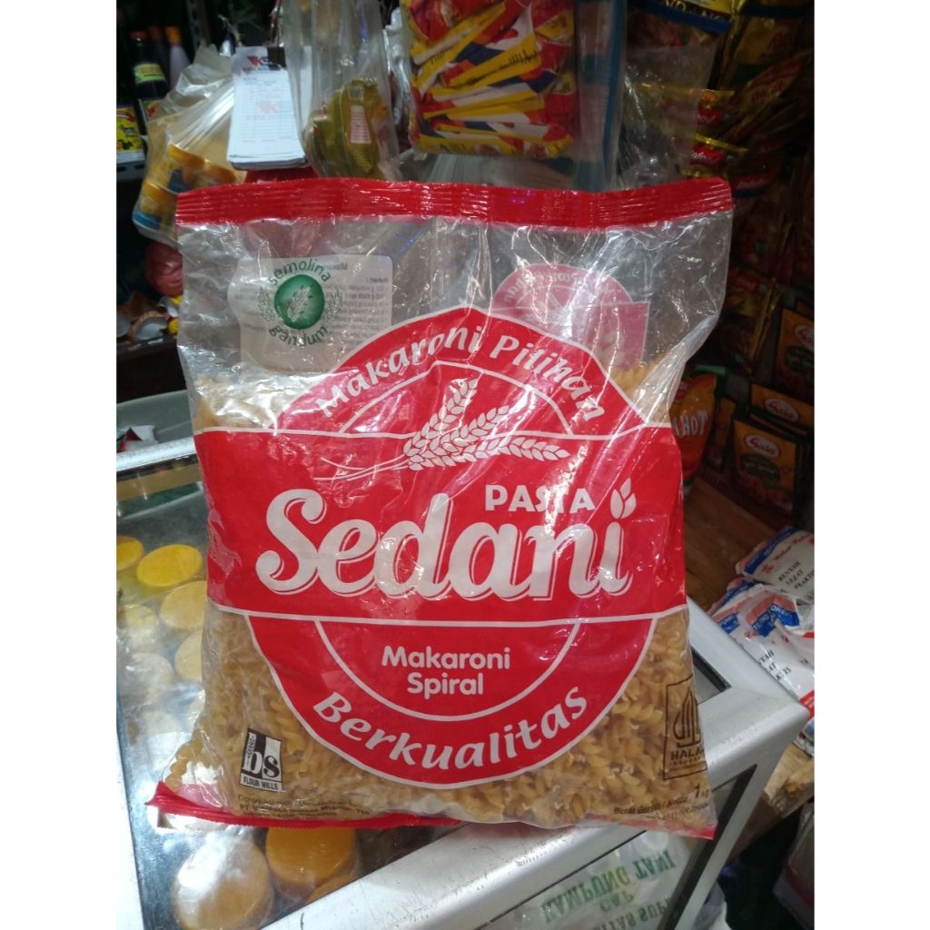 

Pasta Sedani Makaroni Spiral