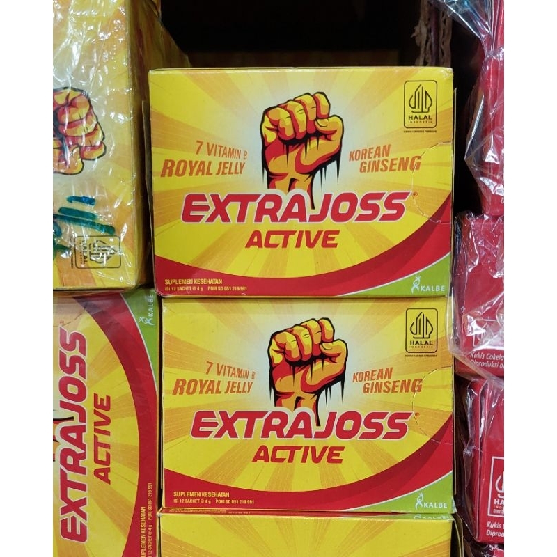 

Extra Joss Active Energy 1 Pak isi 5 box kecil