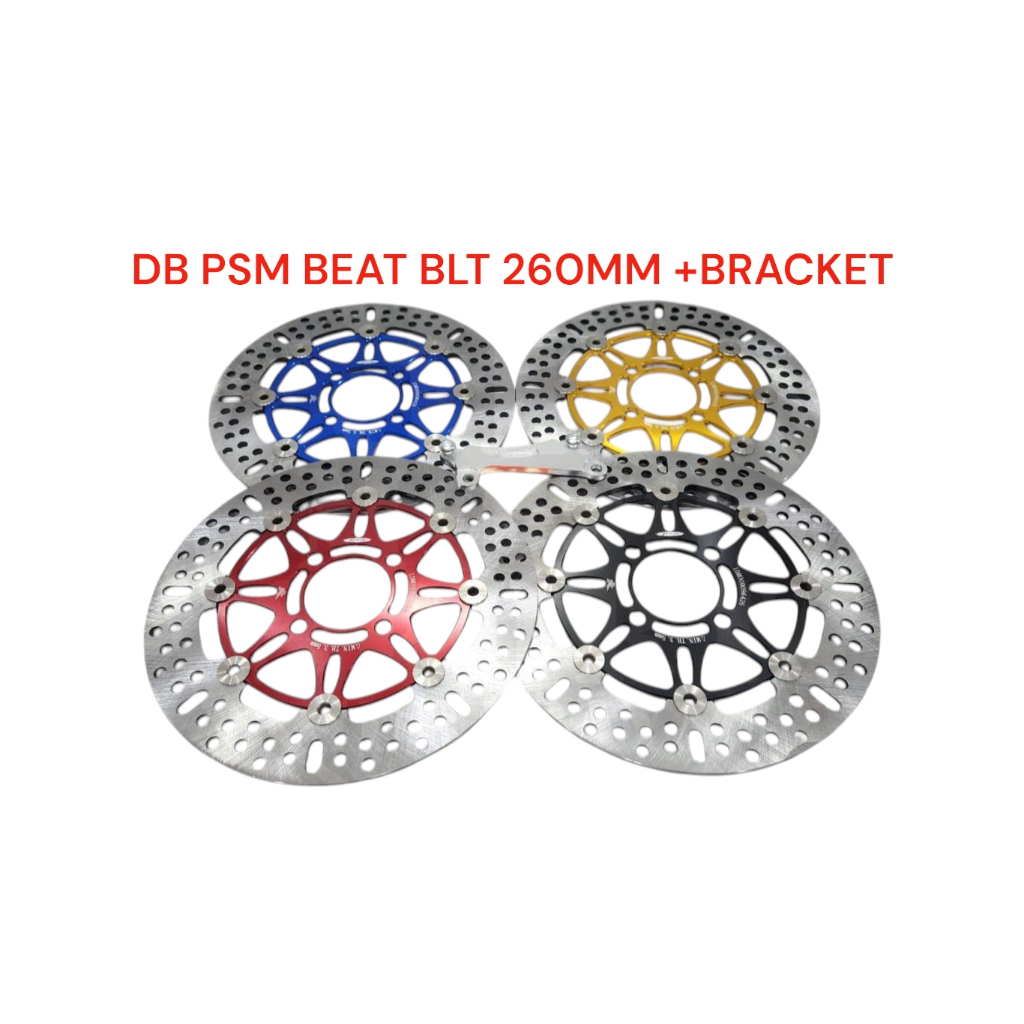 DISC BRAKE PSM BEAT BULAT 260MM +BRACKET