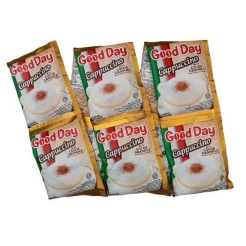 

God day capucino 1 renteng isi 10 shaset 25g