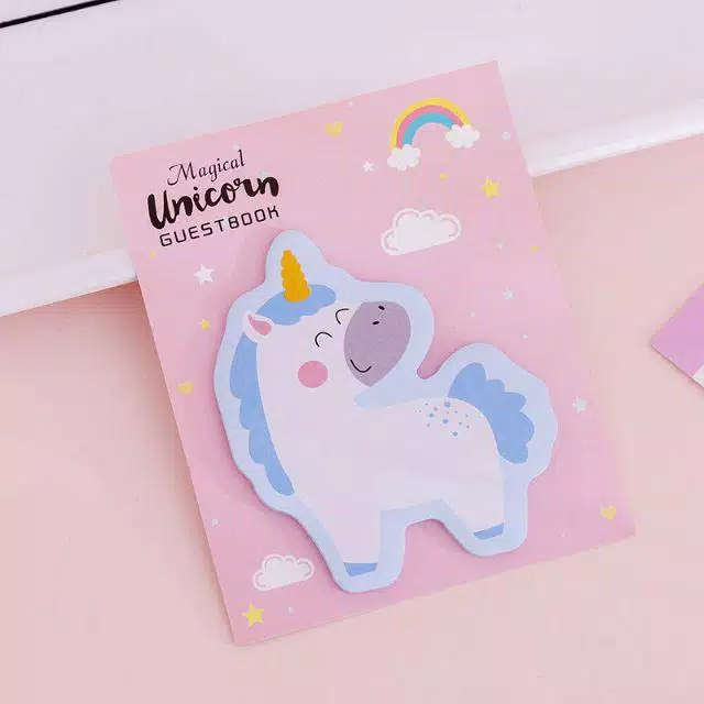 

STICKY NOTE UNICORN CANTIK / LUCU / MENGGEMASKAN