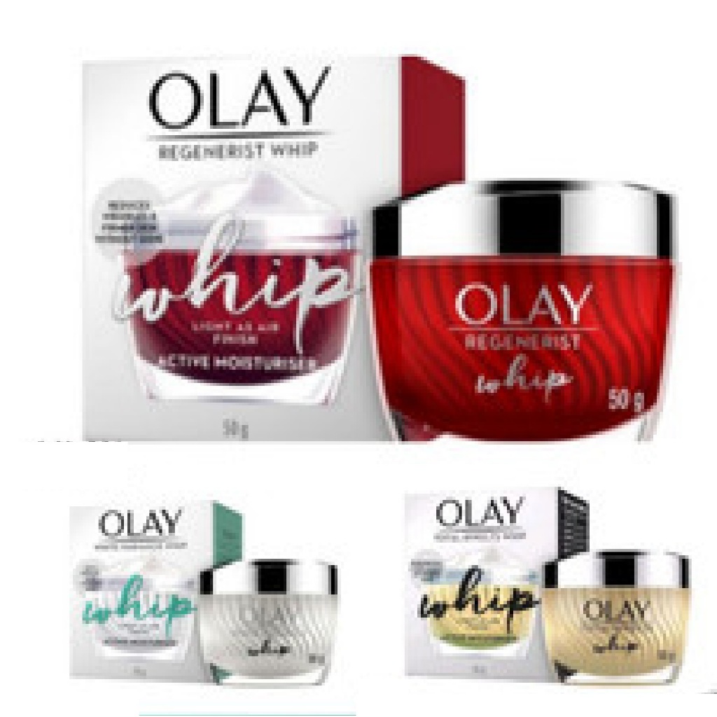 MURAH Olay Total Effect Whip / UV / Regenerist whip share 50g