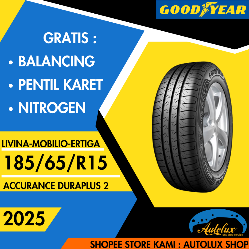 BAN MOBIL GOODYEAR 185/65 R15 ASSURANCE DURAPLUS 2 2025