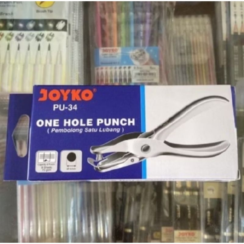 

Pembolong Kertas Satu Lubang One Hole Punch Joyko PU-34