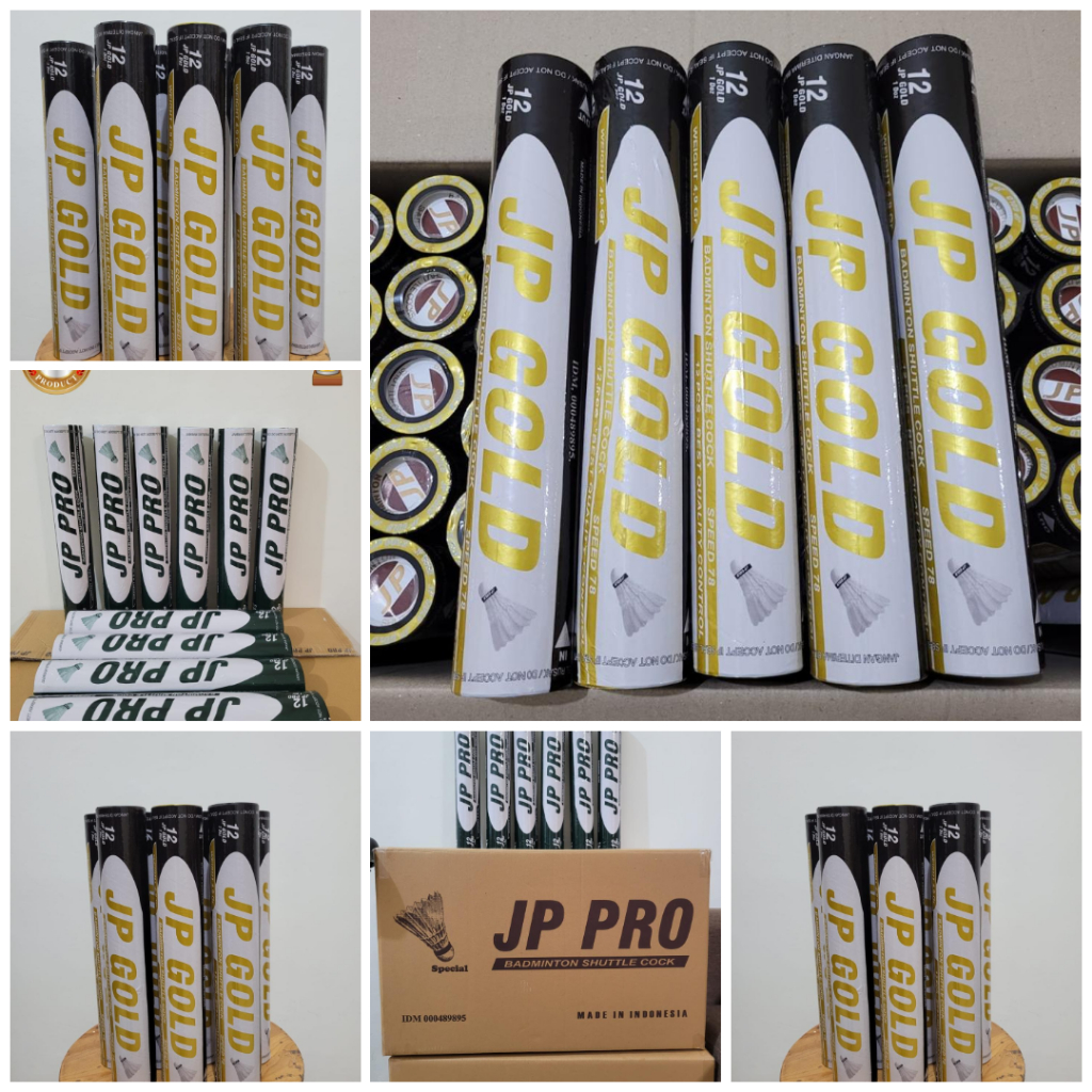 Shuttlecock JP GOLD dan PRO