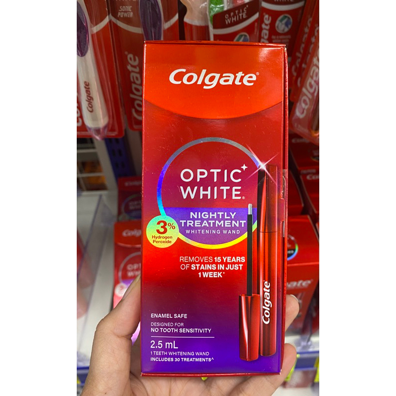 Colgate Optic White Nightly Treatment Whitening Wand