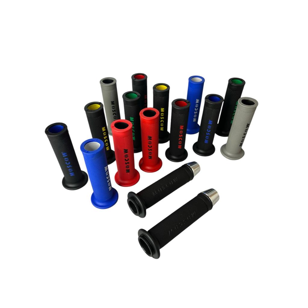 Handgrip Original MOSCOW HAND GRIP M010 Plus Jalu Stang Chrome PCX Universal Nmax Lexi PCX X-Max Var