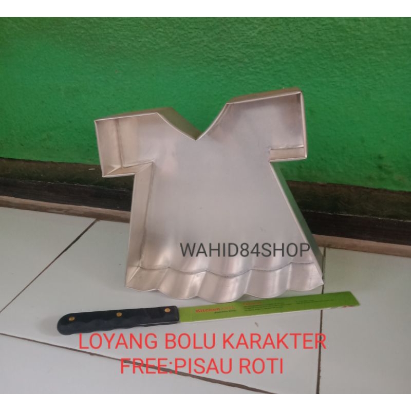 LOYANG BOLU KARAKTER FREE:PISAU/LOYANG KUE BOLU/LOYANG KUE/LOYANG BOLU/LOYANG