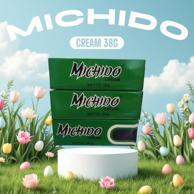 Michido cream 38g (cream wajah) cocok untuk pria dan wanita