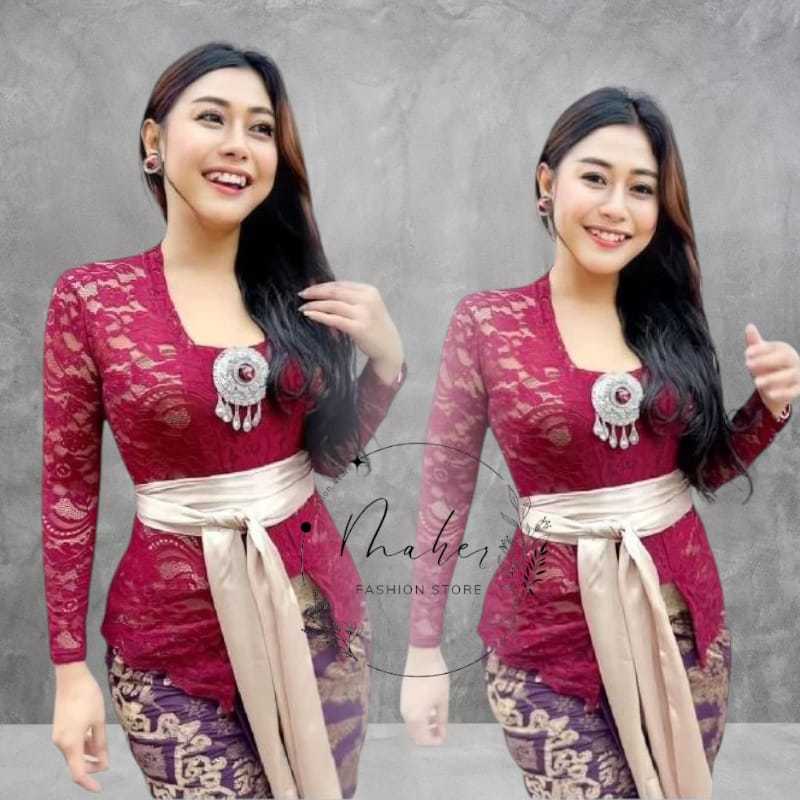 Baju Kebaya Kutu Baru Modern Lengan Panjang// Kebaya Wisuda// Kebaya Seragaman// Tradisional