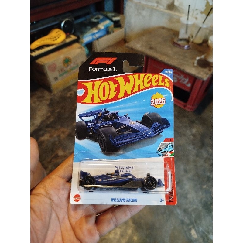 hotwheels reguler formula 1 williams racing