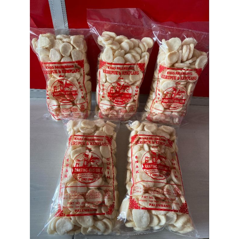 

PAKET KERUPUK 5 BUNGKUS RANTINGMAS @200gr ( MINI )