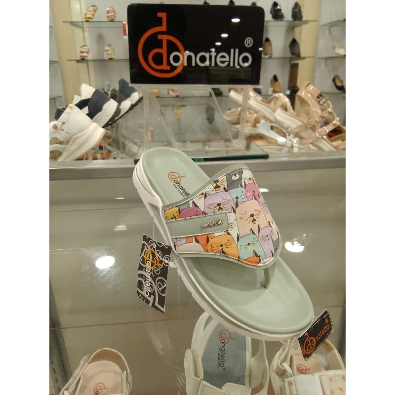 Sandal sepatu anak wanita donatello green