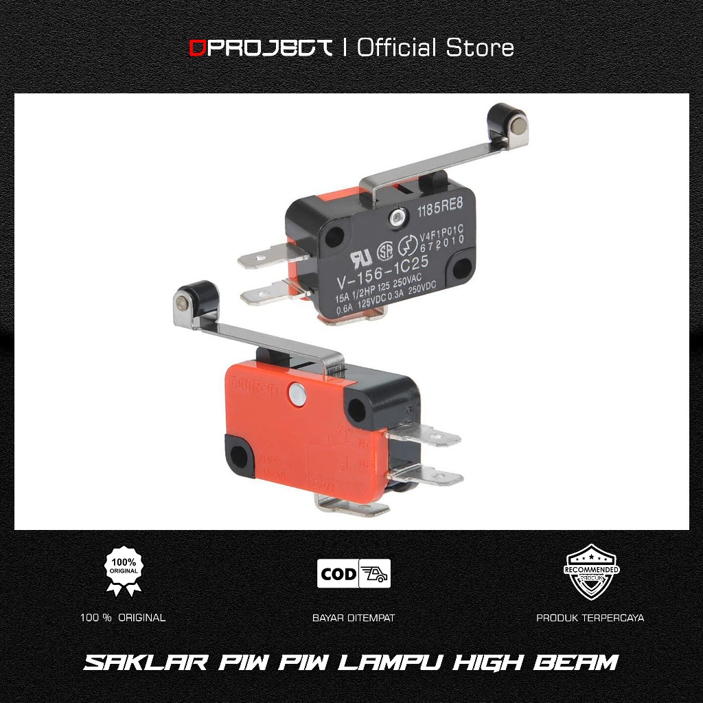 SAKLAR PIW LAMPU TEMBAK HIGH BEAM / SAKLAR PIW PIW BILED