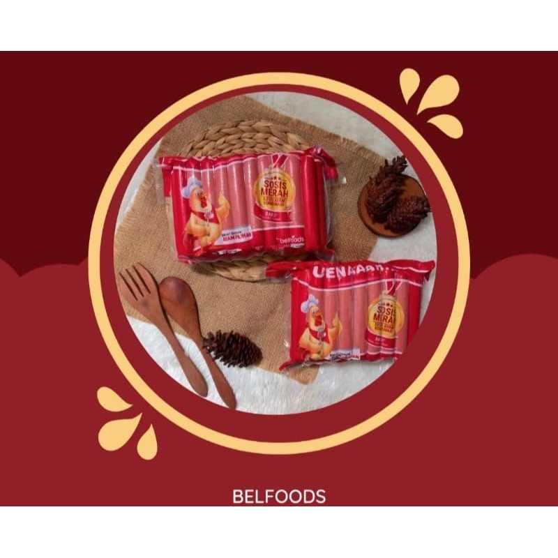

Belfood Sosis Ayam Merah 30s 700gr
