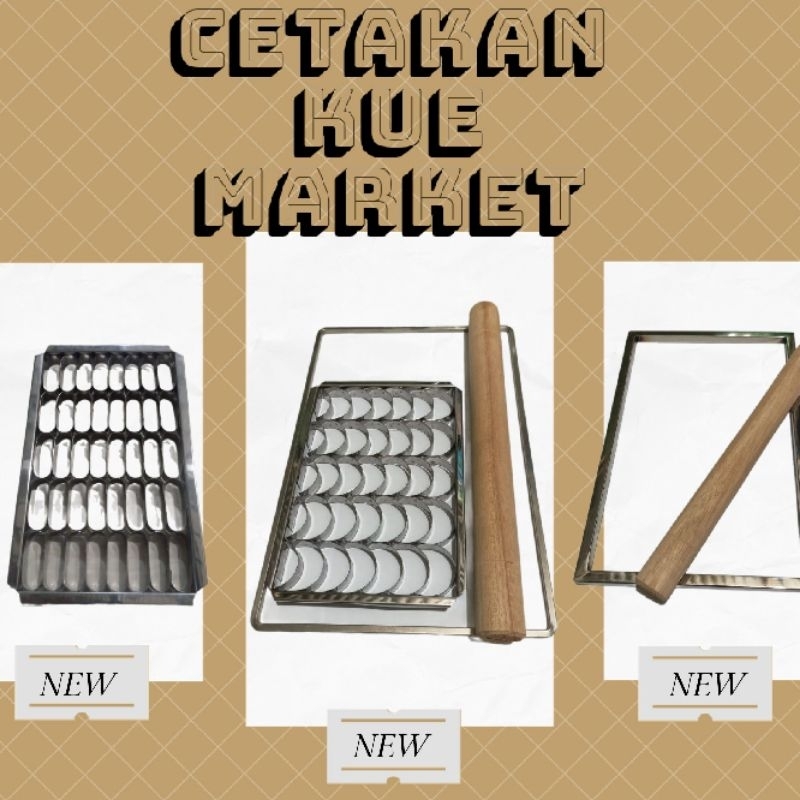 PAKET BINGKAI ADONAN KUE DAN CETAKAN KUE KASTENGEL/BINGKAI ADONAN+ROLPIN KUE