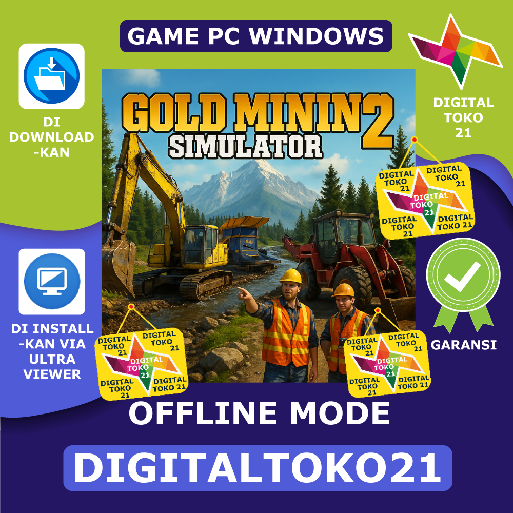 [Diinstallkan] Gold Mining Simulator Full Version Game Windows Full Tested PC Komputer Laptop