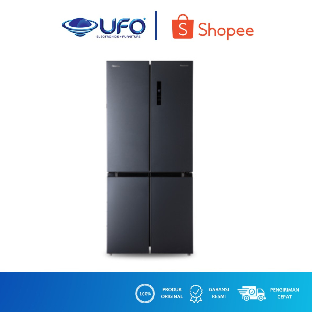 PANASONIC KULKAS 4 PINTU 515 LITER INVERTER NRXC561CUZD
