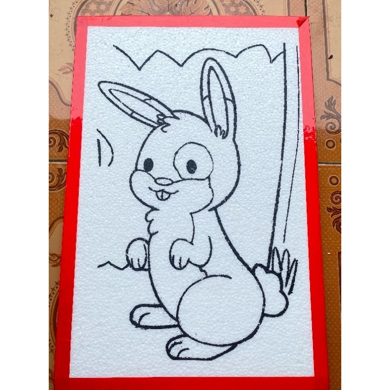 

gambar lukis sterofoam anak