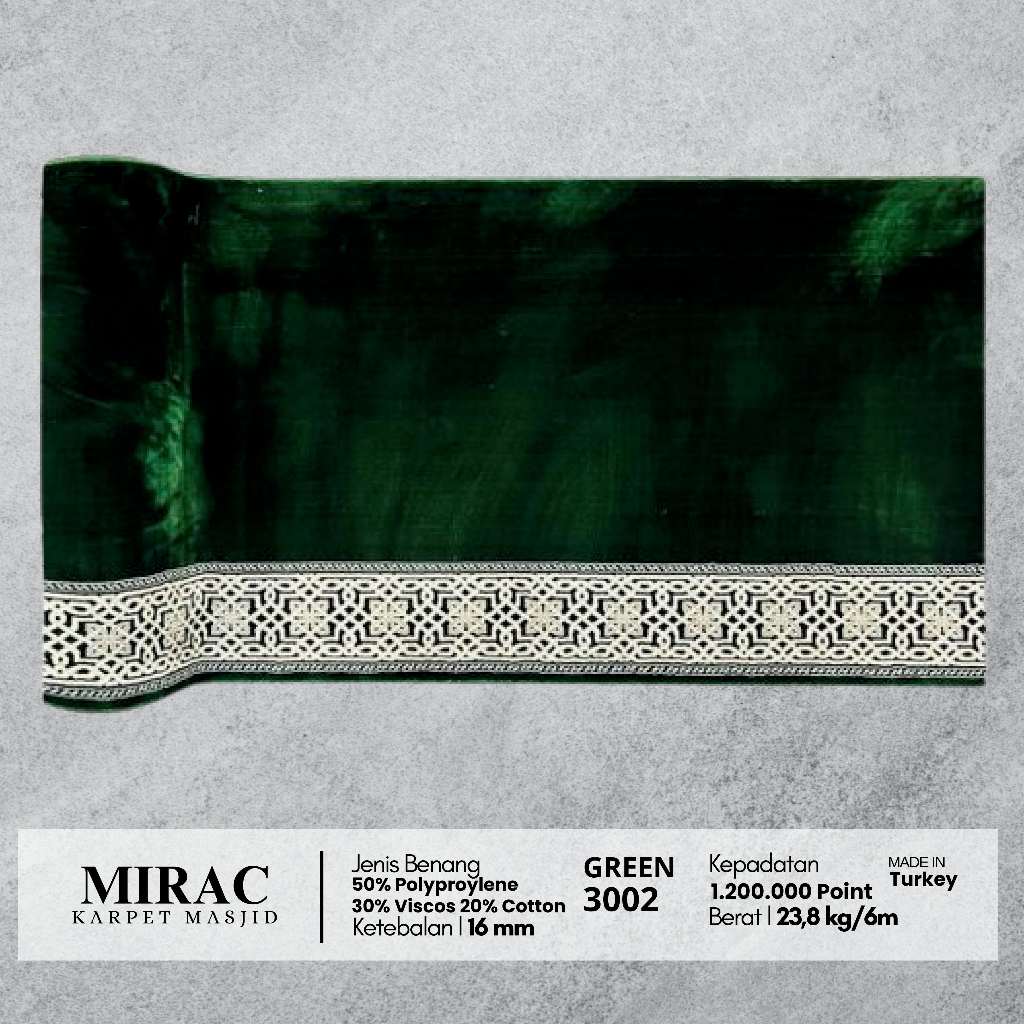 Karpet Masjid | Mirac | Kwalitas Import - Lebar 120 cm
