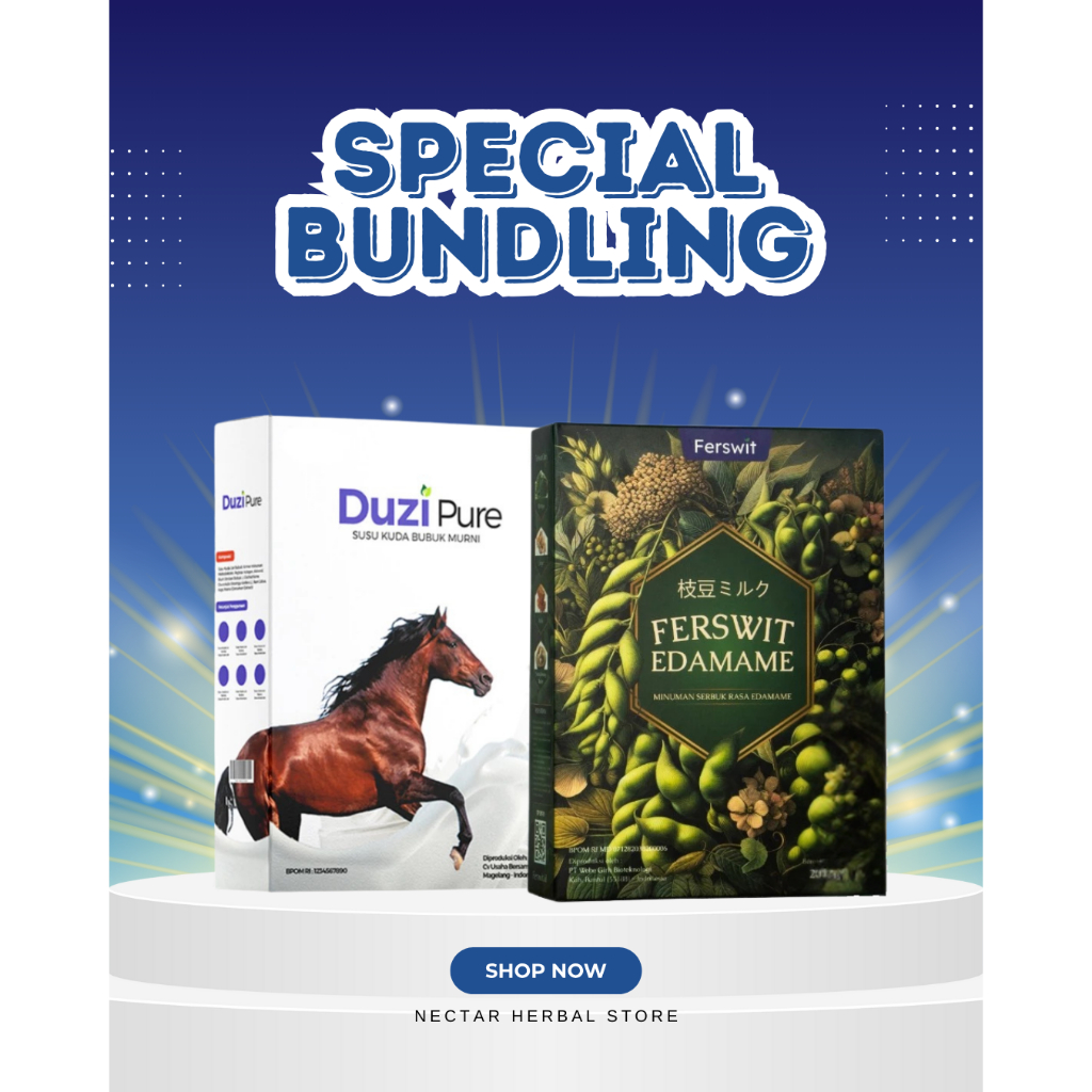 

Susu Kuda + Edamame Jepang Asli - Paket Hemat 2 Box untuk Asam Lambung, Gerd & Pencernaan