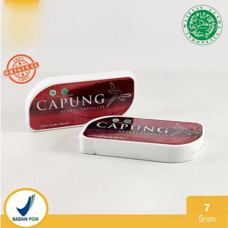 

CAPUNG HERBAL PASTILLES / Permen Capung Membantu Meredakan Batuk dan Melegakan Tenggorokan