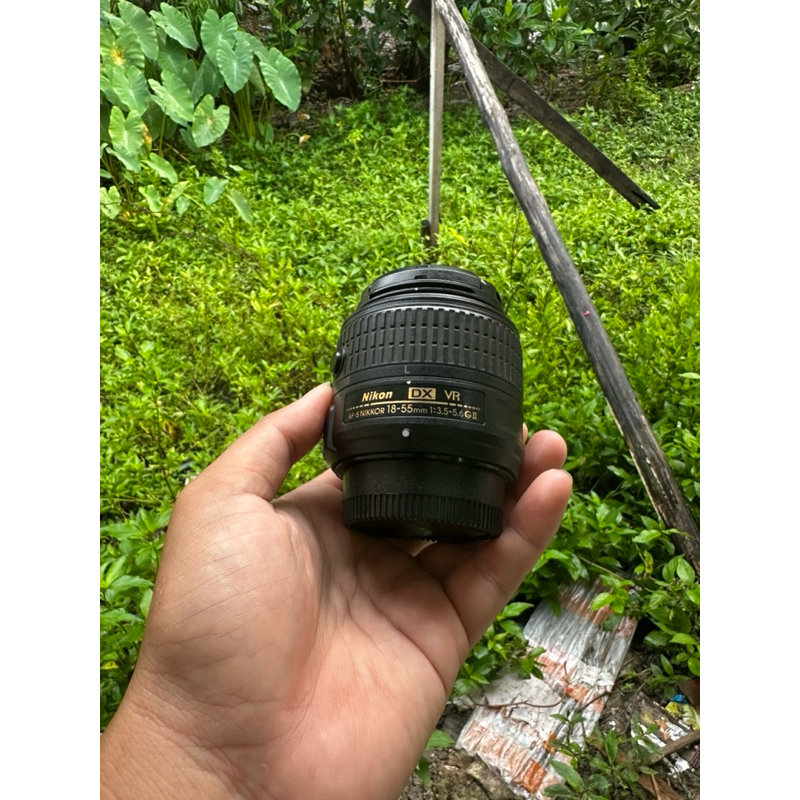 LENSA KIT NIKON 18-55mm VR 2 tajem