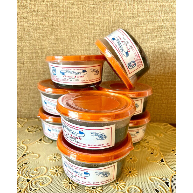 

Petis Udang Cap Guci Toak 250 gr Asli Tuban