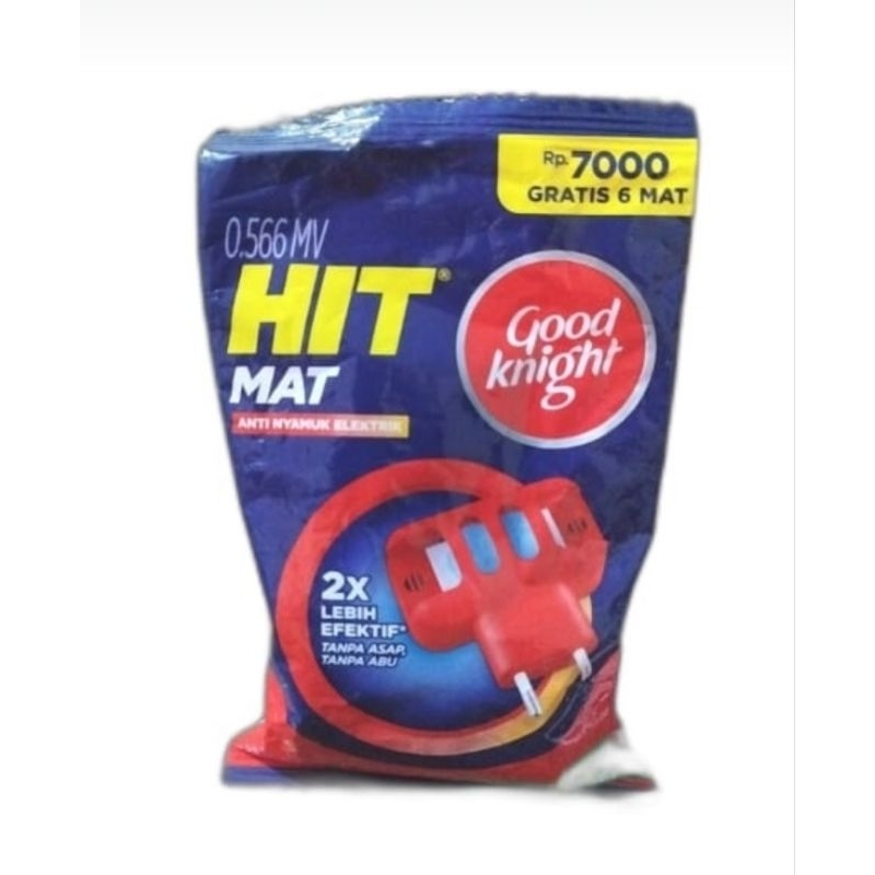 Hit Mat Ekonomis Alat + Refill Tanpa Kabel / Anti Nyamuk Elektrik
