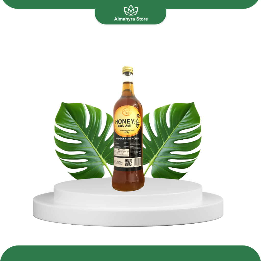 

Quick Fresh Honey / Madu Murni Asli 875 gram (Botol)