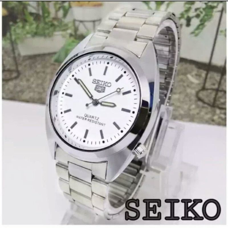Promo Murah  Jam Tangan Seiko Pria Rantai / Jam Tangan Cowok Tangan Kecil Terlaris