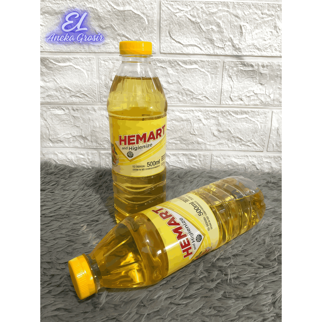 

Minyak Goreng HEMART 500ml Kemasan Botol