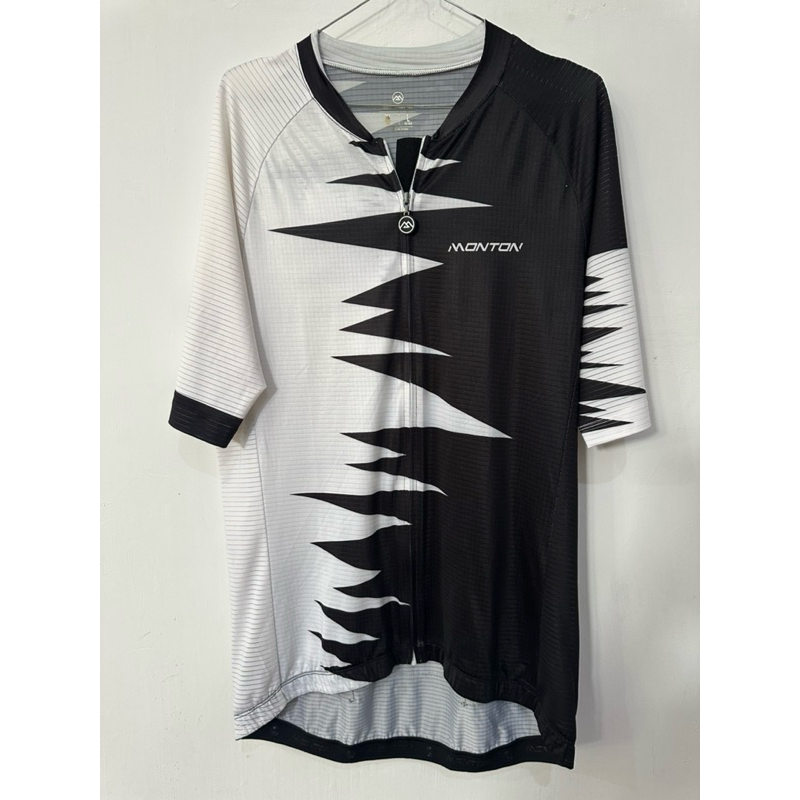 Jersey Monton Roar Black & White Preloved