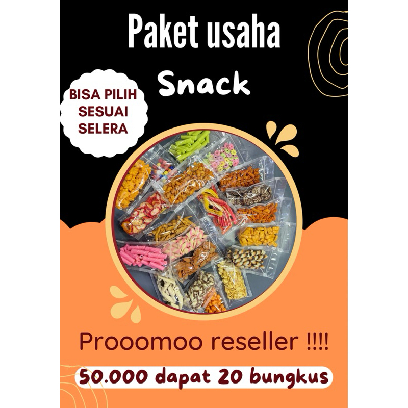 

paket hemat snack/paket reseller