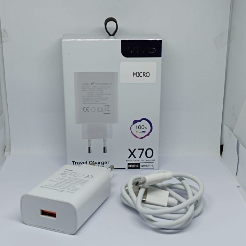 CHARGER CASAN VIVO Y12 Y12i Y15 X70 ORIGINAL