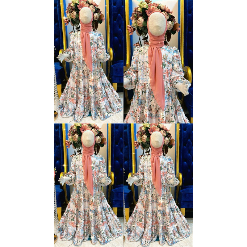 Gamis anak premium Yumna series Original syari anak mauma kids