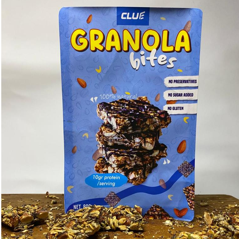 

CLUE Granola Bites - Snack sehat 80g