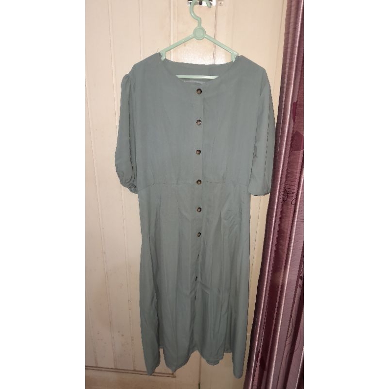 [PRELOVED] DRESS PANJANG OVERSIZE LD 110±