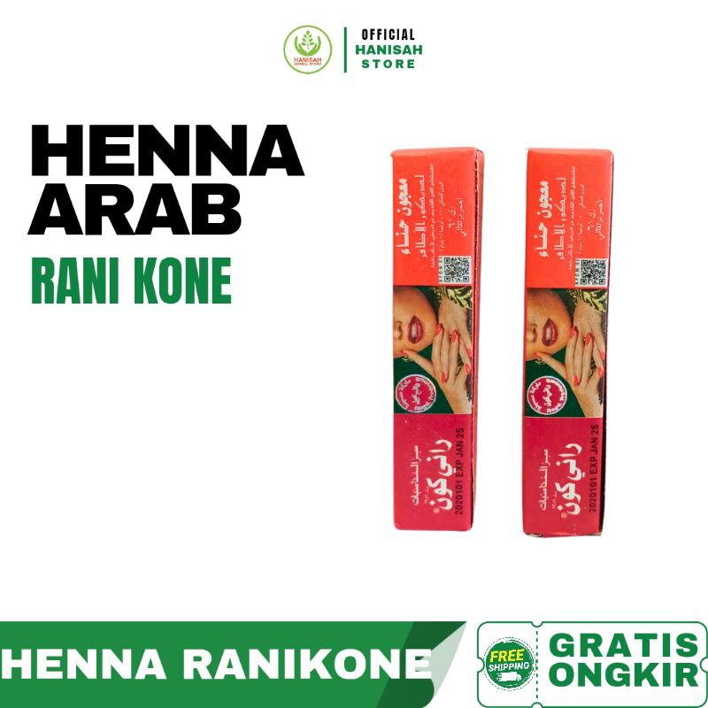HENNA KUKU RANI KONE – Pewarna Kuku Halal & Alami | Warna Merah Cantik & Tahan Lama
