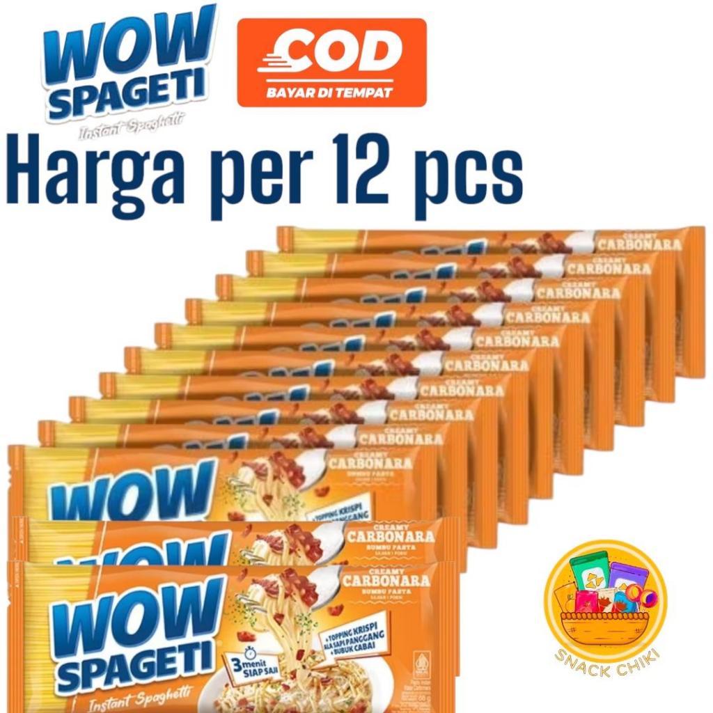 

MIE WOOW SPAGETI DENGAN RASA CARBONARA HARGA PER 12 PCS