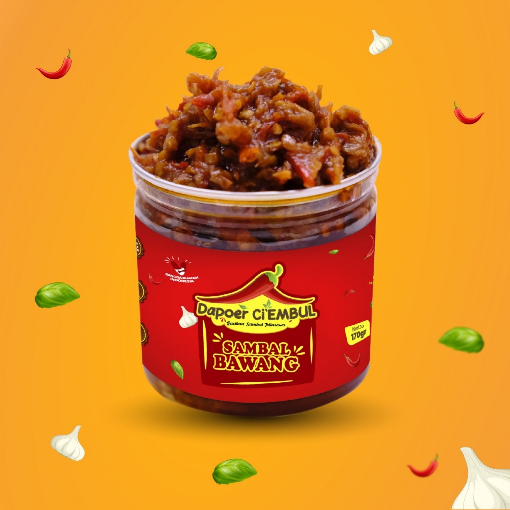 

Dapoer Ci'Embul - Sambal Bawang- 170 Gr - Sambal Original Kemasan