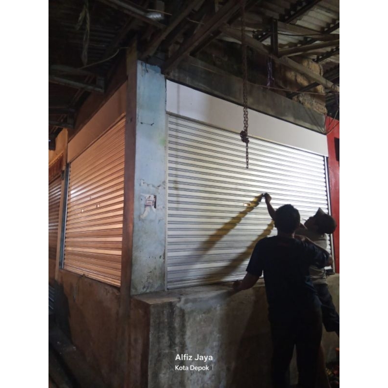 Rolling door pintu ruko