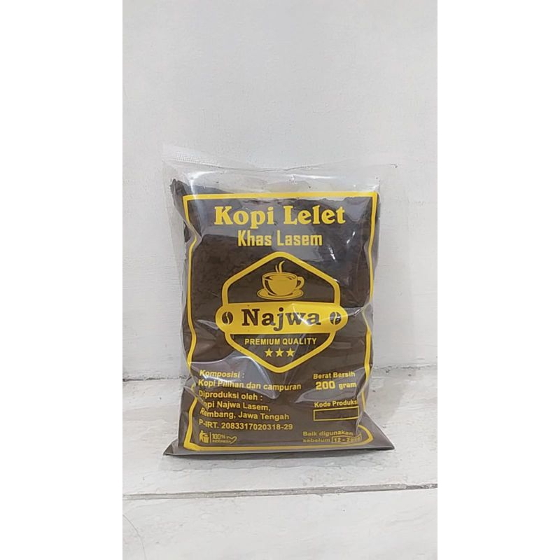 

KOPI NAJWA 200GR/KOPI LELET LASEM NAJWA/KOPI LELET ASLI LASEM