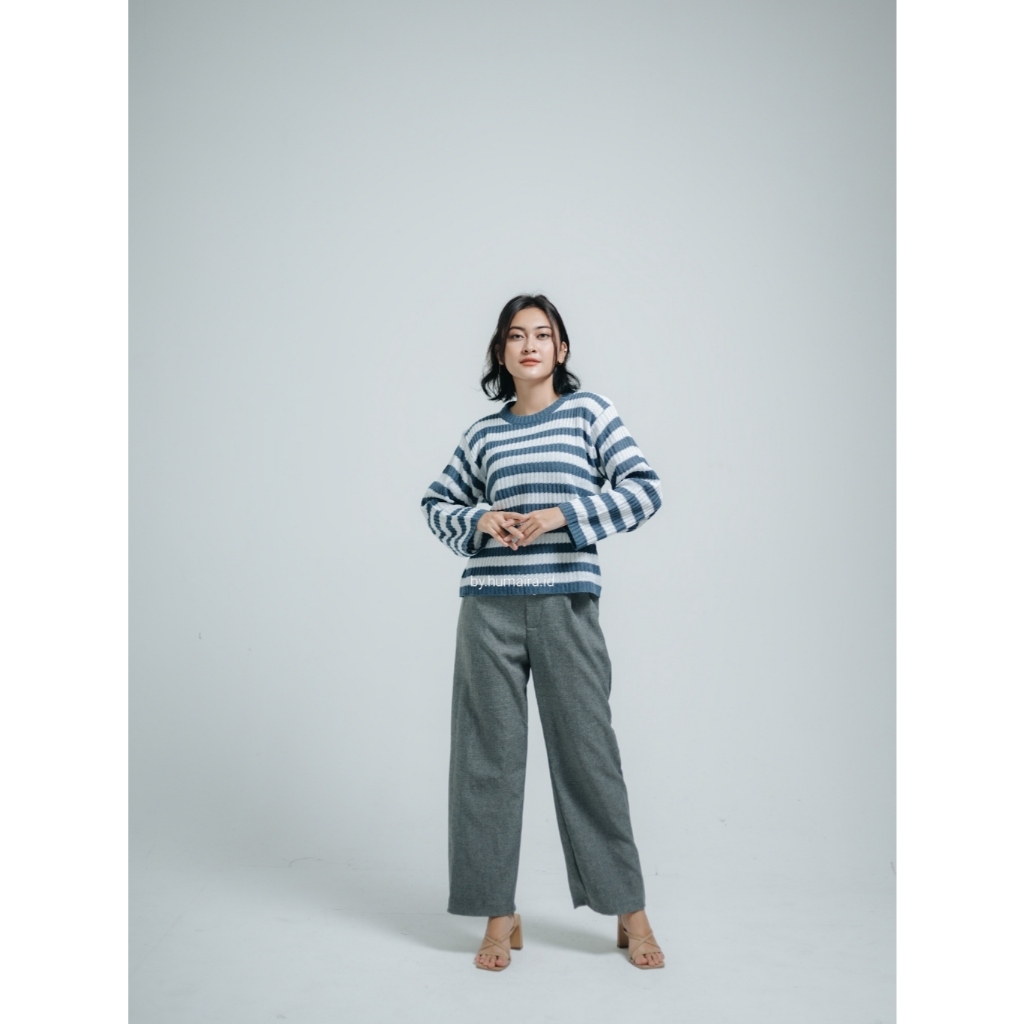 GEYA sweater oversize baju rajut atasan wanita terbaru lengan panjang korean style impor