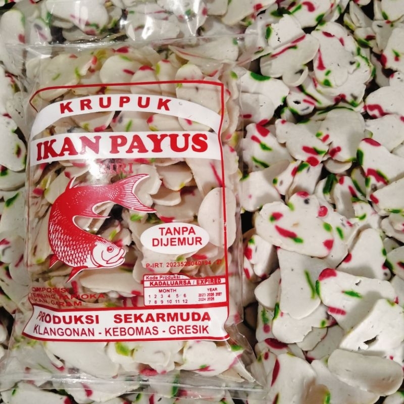 

Sekar muda kerupuk ikan payus (bebek)