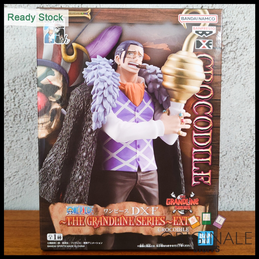 Banpresto One Piece DXF The Grandline Series Extra Crocodile Figure Japver Original
